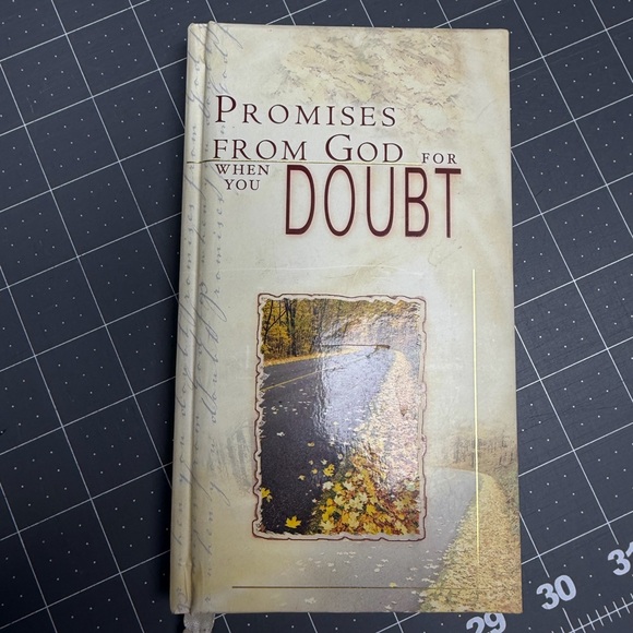 Other - Promises From God for When You Doubt Devotional Christian Art Gifts 2003